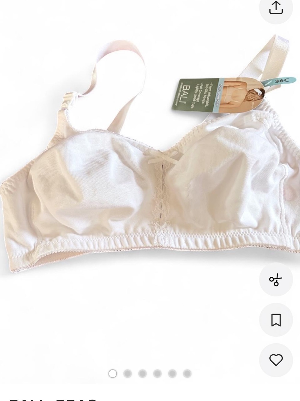 Bali Soft-Cup Bra in white - Bali